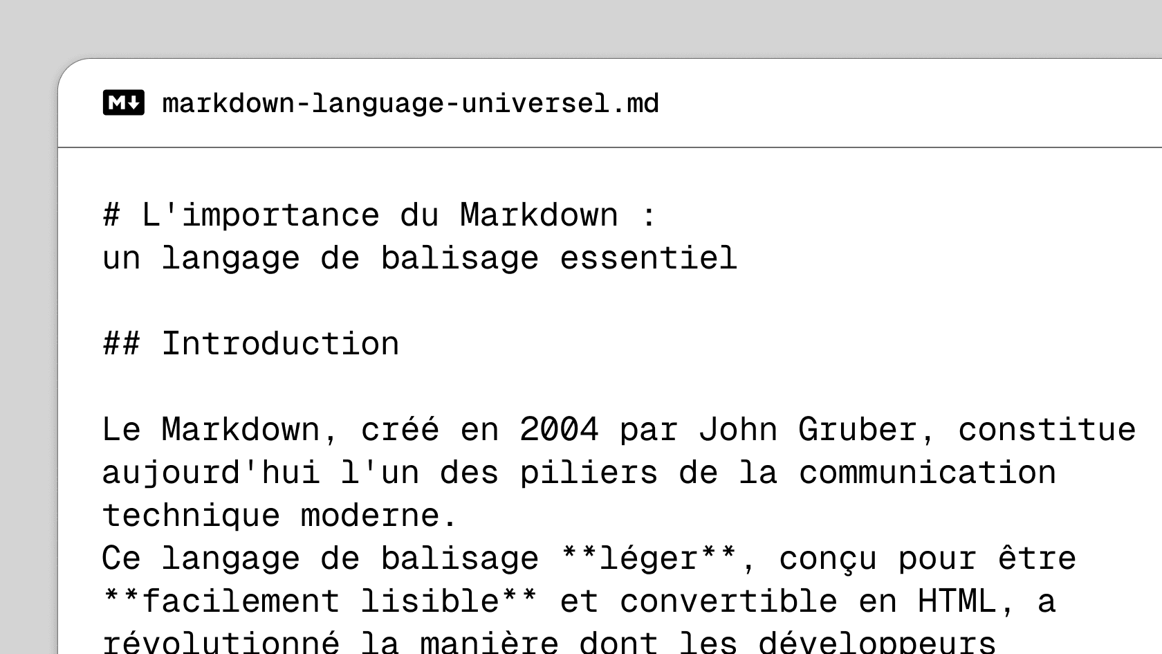 L'importance du Markdown : un langage de balisage essentiel